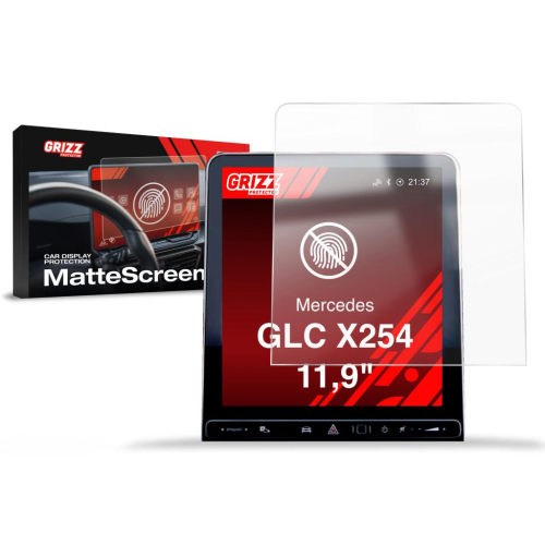Matná folie na LCD display navigace Mercedes GLC X254