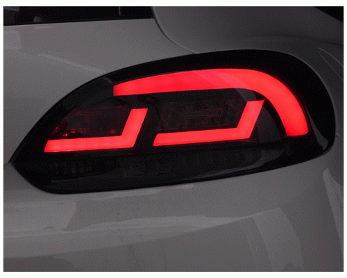 Zadní LED světla dynamický blikač Volkswagen Scirocco III