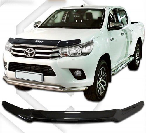 Plexi lišta přední kapoty Toyota Hilux , od r.v. 2015 -
