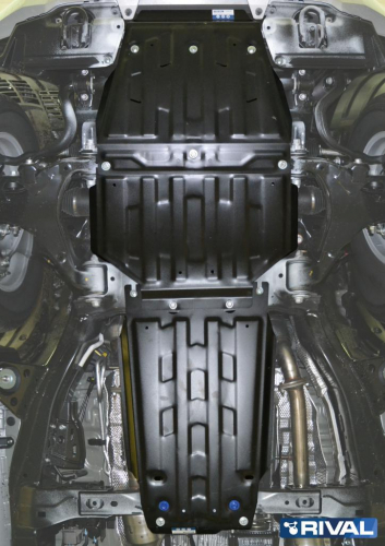ocelový kryt motoru - část1 Lexus LX 450D