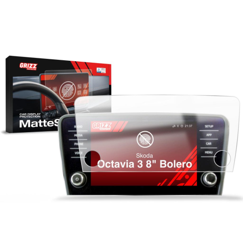 Matná folie na LCD display navigace Škoda Octavia 3
