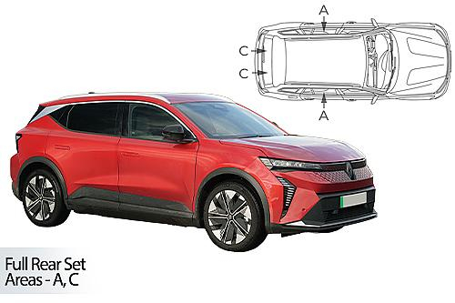 Sluneční clony CarShades Renault Scenic E-TECH