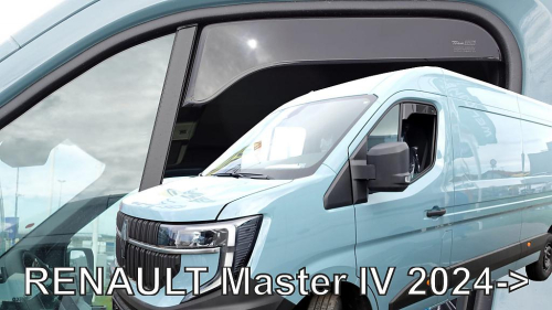 Deflektory-ofuky oken Renault Master (krátké) přední