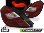 Zadní světla LED BAR Opel Corsa D 3dv. červená/bílá