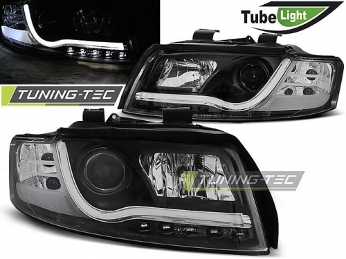 Přední světla Tube Light DRL Audi A4