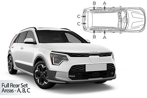 Sluneční clony CarShades Kia Niro II - 4 ks
