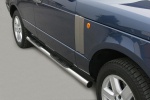 Nerez boční nášlapy se stupátky Land Rover Range Rover