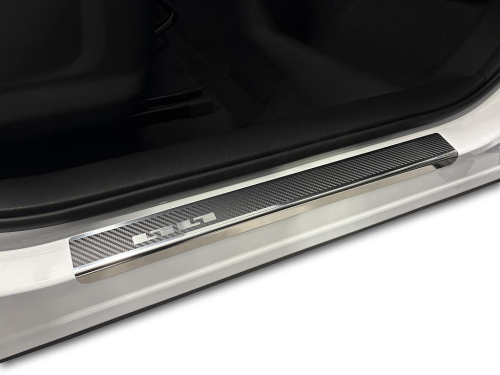 Kryty prahů-nerez+karbon Chery Tiggo 4