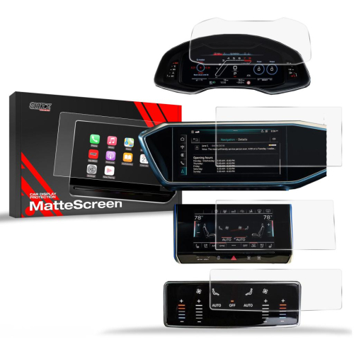 Matná folie na LCD display navigace Audi A6 C8