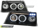 Přední světla s Angel Eyes Peugeot 205
