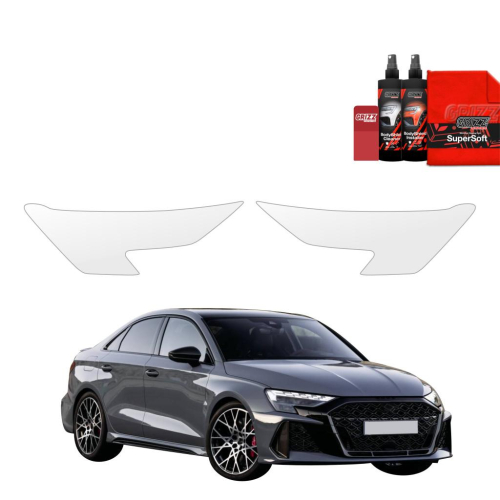 Ochranná folie GRIZZ na přední světlomety Audi RS3