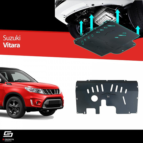 Ocelový kryt pod motor (2mm) Suzuki Vitara