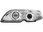 Přední světla s Angel Eyes BMW E46