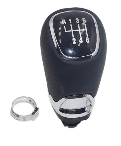 Hlavice řadící páky Škoda Octavia II 6r, kožená