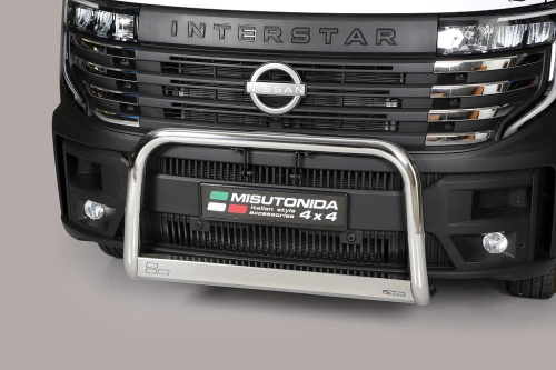 Nerezový přední ochranný rám NISSAN Interstar - 63mm