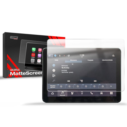 Matná folie na LCD display navigace Toyota Proace Max 10" (2024)