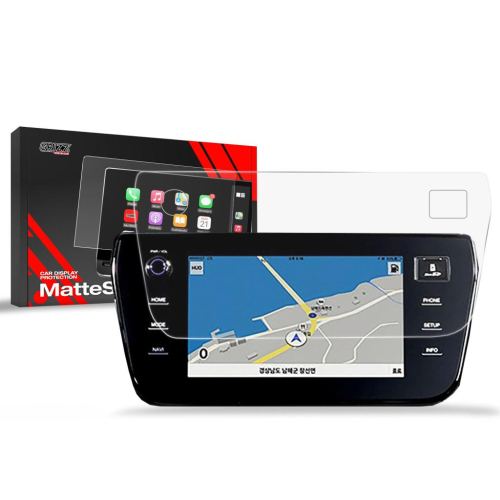 Matná folie na LCD display navigace SsangYong Korando