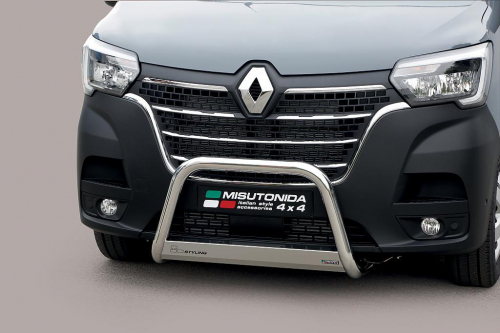 Nerezový přední ochranný rám Renault Master 2019, 63mm