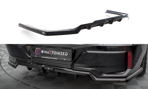 Zadní spoiler nárazníku BMW 7 M-Pack G70 s žebrováním