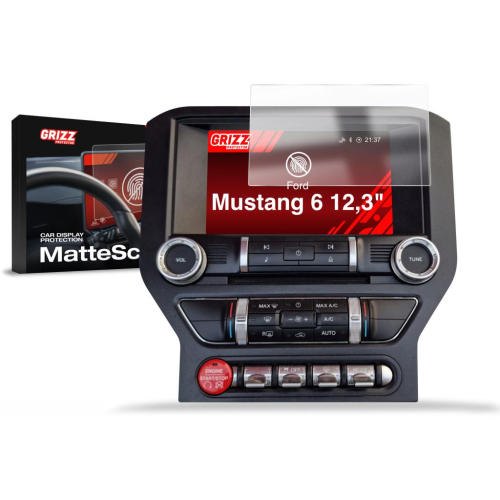 Matná folie na LCD display navigace Ford Mustang 6