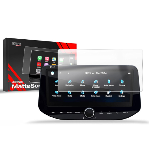 Matná folie na LCD display navigace Hyundai i20