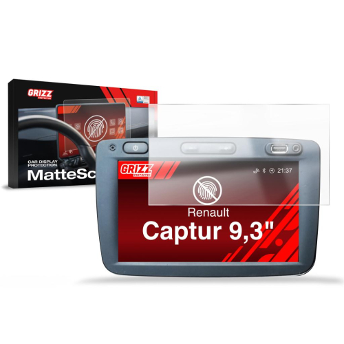 Matná folie na LCD display navigace Renault Captur