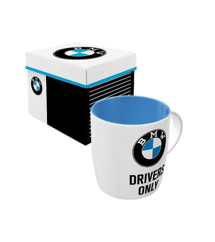 Retro keramický hrnek BMW - Drivers Only Special Edition