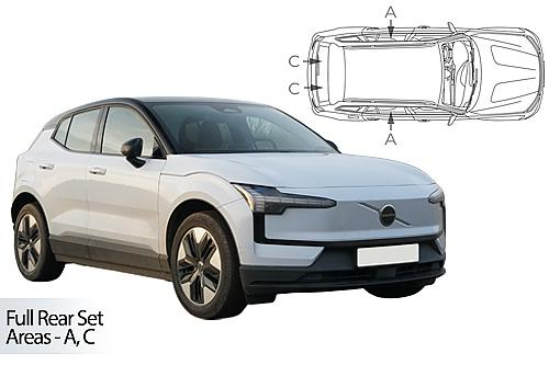 Sluneční clony CarShades Volvo EX30 5-dvéř.