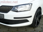 Ochranné lišty předního a zadního nárazníku Škoda Fabia III