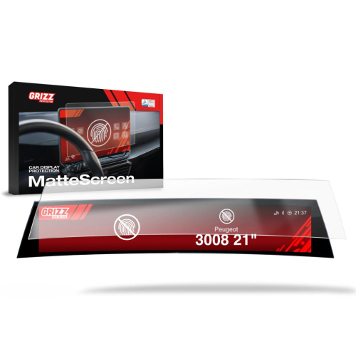 Matná folie na LCD display navigace Peugeot 3008 (2024)