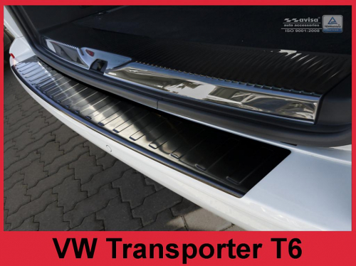 Kryt prahu zadních dveří Volkswagen Transporter T6 / Caravelle - černý grafit