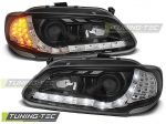Přední světla černá Devil Eyes Renault Megane