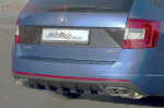 Difuzor zadního nárazníku Škoda Octavia III RS - černý 
