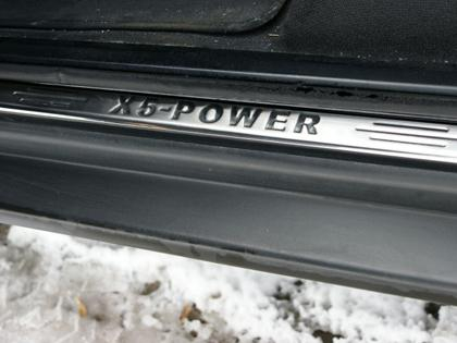 Kryty prahů - nerez BMW X5