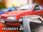 Deflektory-ofuky oken Peugeot 405 sedan
