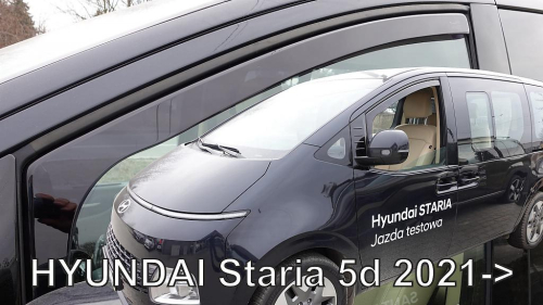 Deflektory-ofuky oken Hyundai Staria - přední
