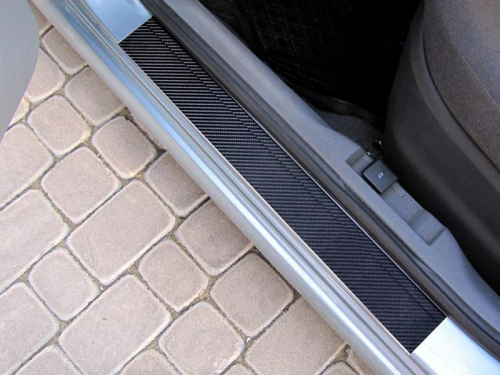 Kryty prahů-karbonová folie BMW X6 (E71)