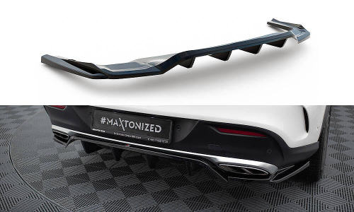 Zadní spoiler nárazníku Mercedes-AMG GLE 43 Coupe C292 s žebrováním
