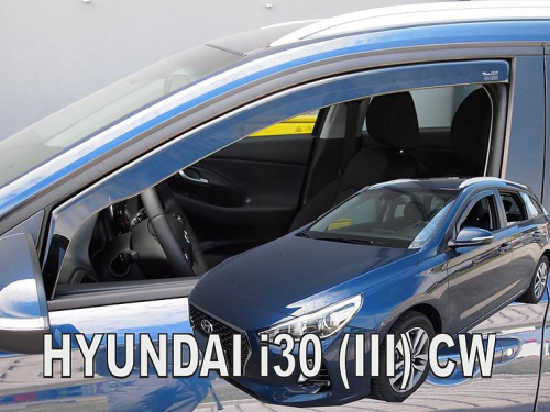 Deflektory-ofuky oken Hyundai i30 III - přední