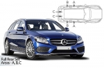 Sluneční clony CarShades Mercedes C Class S205 Combi