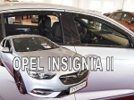Deflektory-ofuky oken OPEL Insignia II - přední+zadní