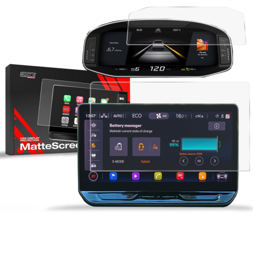 Matná folie na LCD display navigace Cupra Leon