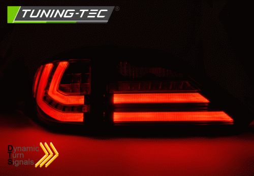 Zadní LED světla Lexus RX III 350 červené / čiré