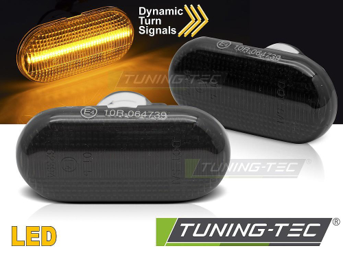 LED dynamický blinkr pro Renault Clio II / Kangoo II / Scenic / Twingo II a III - kouřové provedení