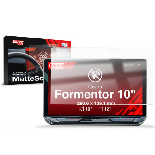 Matná folie na LCD display navigace Cupra Formentor