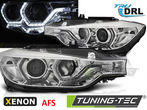 Přední Xenon denní světla LED AFS BMW F30/F31 chrom