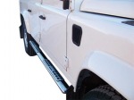 Nerez boční designové nášlapy Land Rover Defender 90