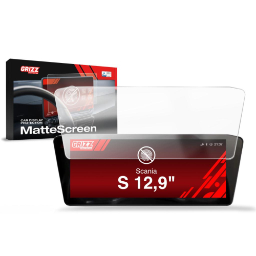 Matná folie na LCD display navigace Scania S Virtual Cockpit (2024)