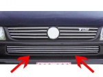 Lišty nárazníku nerez Volkswagen T4