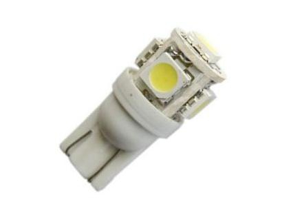 LED autožárovka T10 - bílá
